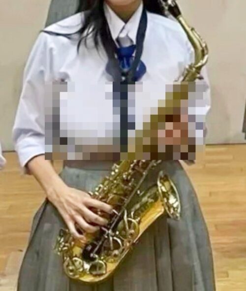 【衝撃画像】吹奏楽部ＪＫさん、おっぱいがフォルティッシッシモｗｗｗｗｗｗ