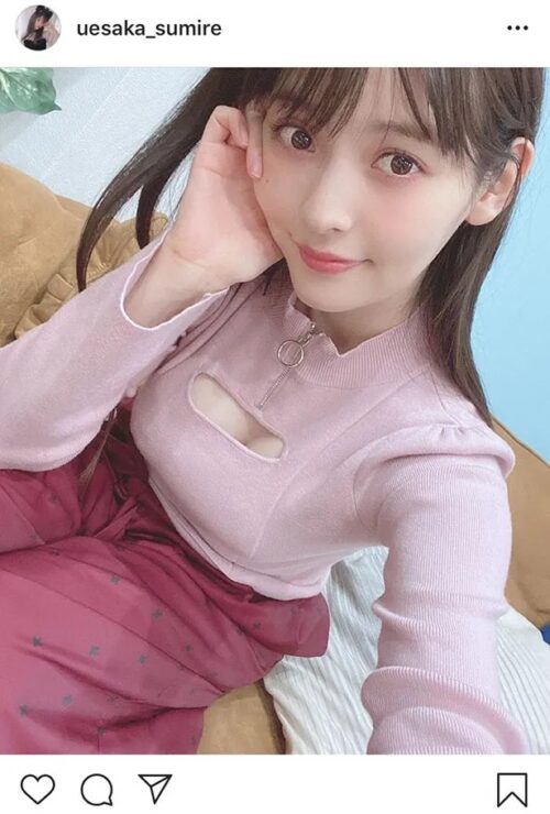 【画像】あたシコ声優『上坂すみれ』生放送で透けパンツを見せつける