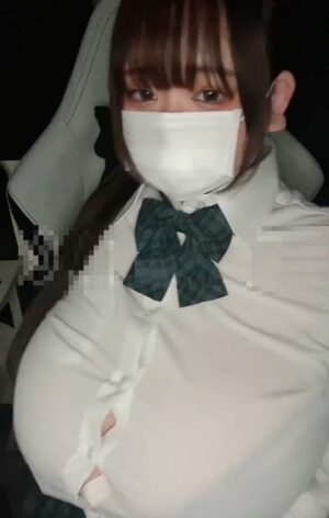 【動画】爆乳JKさん、思わずポ□リしちゃうｗｗｗｗｗｗｗｗｗｗｗ