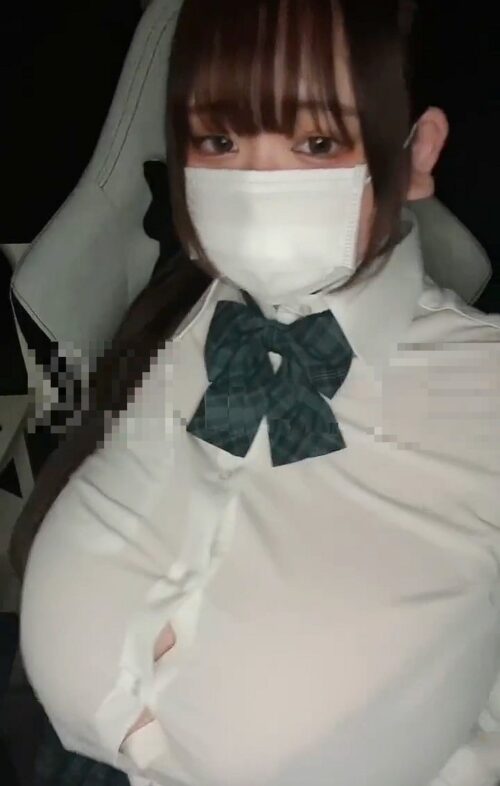 【動画】爆乳JKさん、思わずポ□リしちゃうｗｗｗｗｗｗｗｗｗｗｗ