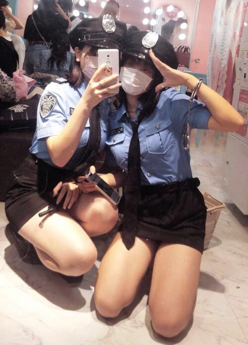 【画像】ミニスカポリスＪＫの太ももってさぁｗｗｗｗｗｗ