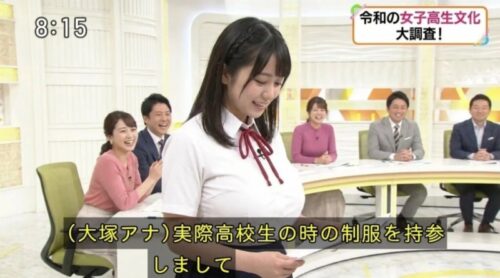 【画象】26歳女子アナ、恥ずかしすぎる格好をさせられて赤面してしまう…