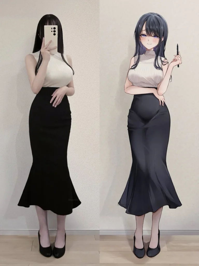 【画像あり】女性エロ漫画家さん、中の人も漫画並みにエロい身体だったｗｗｗｗｗ