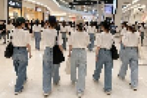 【画像】最近のまんさん、ガチで全員この格好してるwwwwwwwww